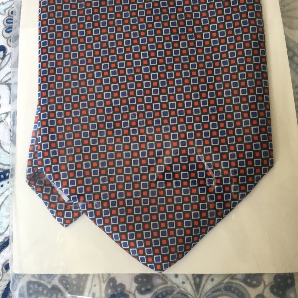 CHECKERBOARD NECKTIE - Picture 4 of 5